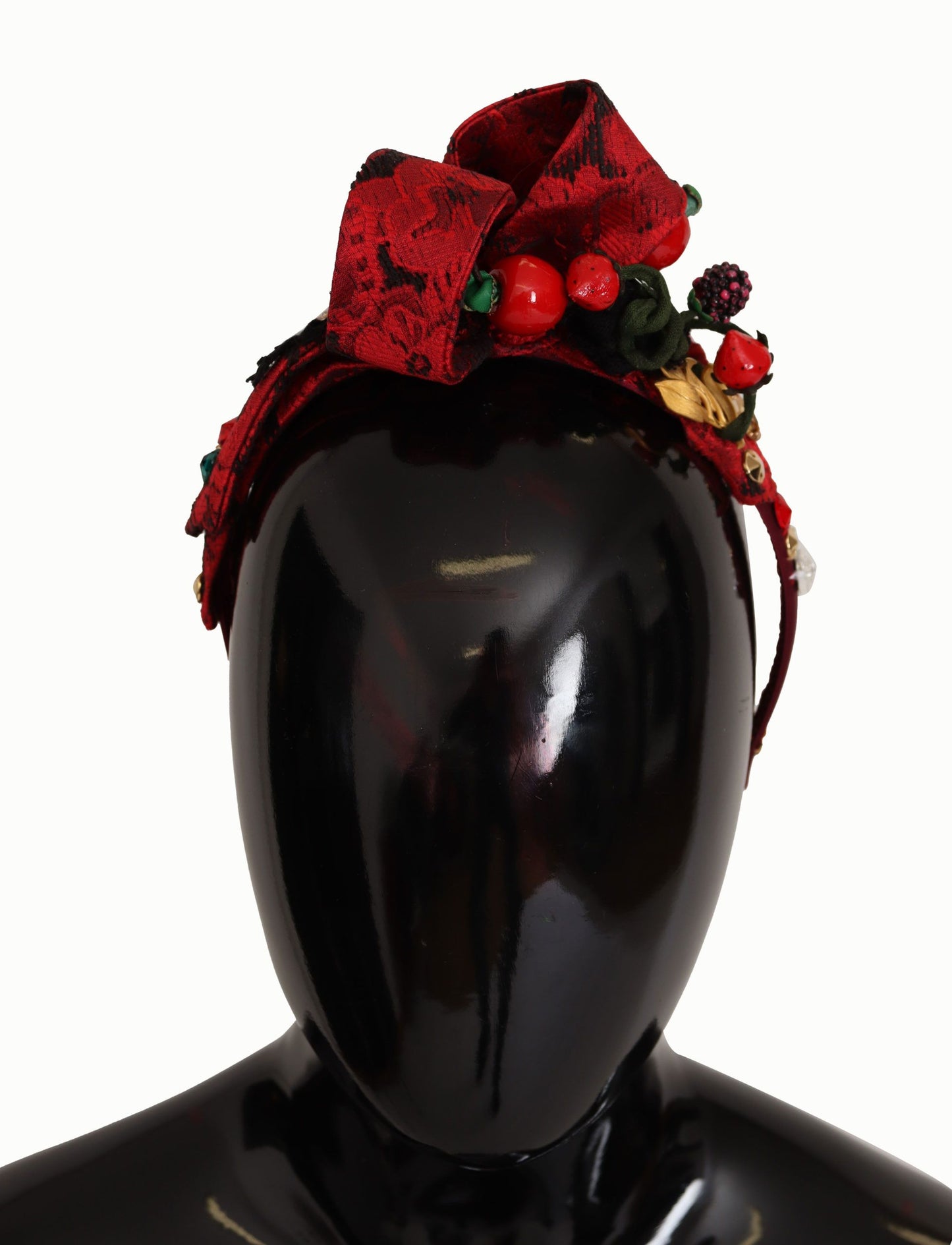 - Cherry Sicily Embellished Red Diadem