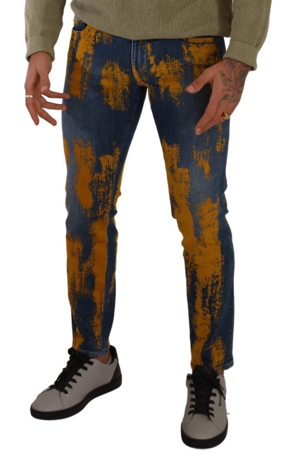 - Slim Fit Stretch Denim Jeans