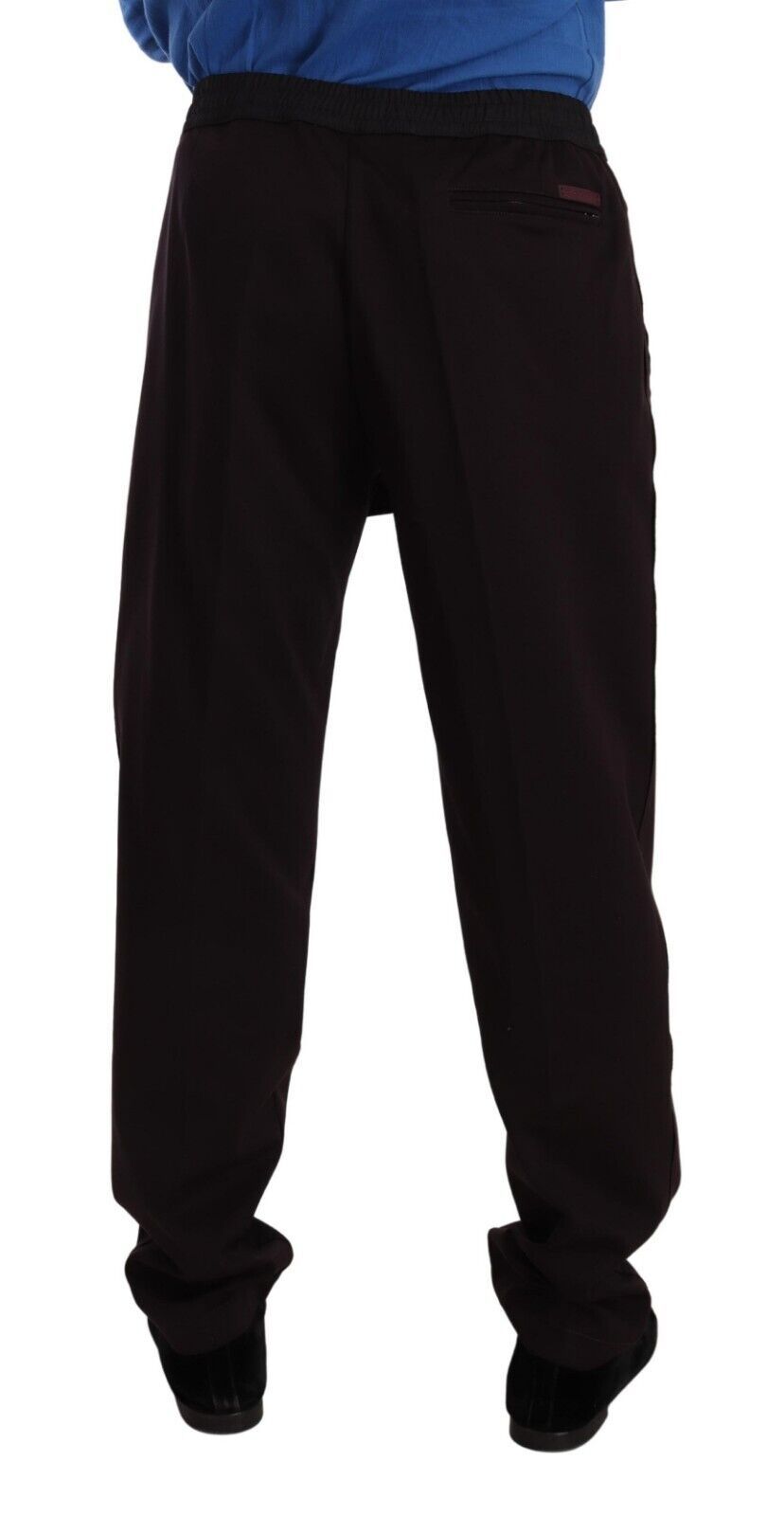 - Elegant Burgundy Cotton Joggers