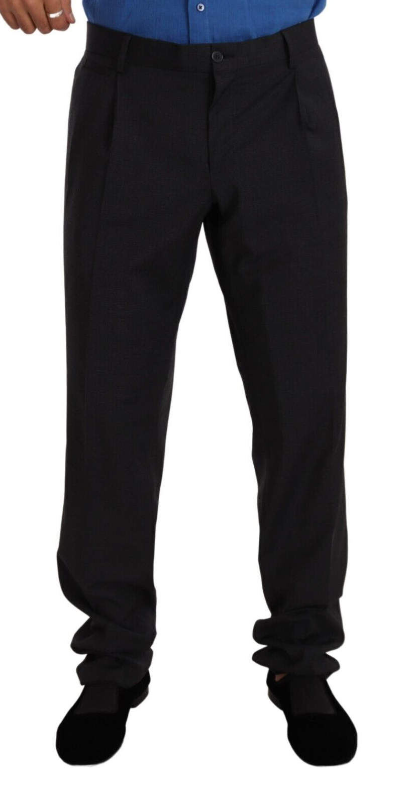 - Elegant Gray Formal Men's Trousers