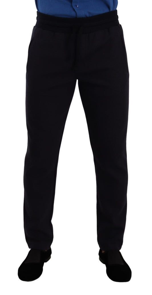 - Elegant Blue Jogger Pants for Men