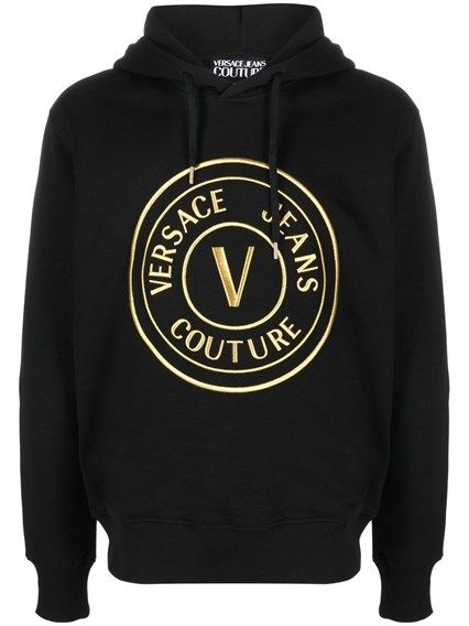 - Chic Black Hooded Sweatshirt