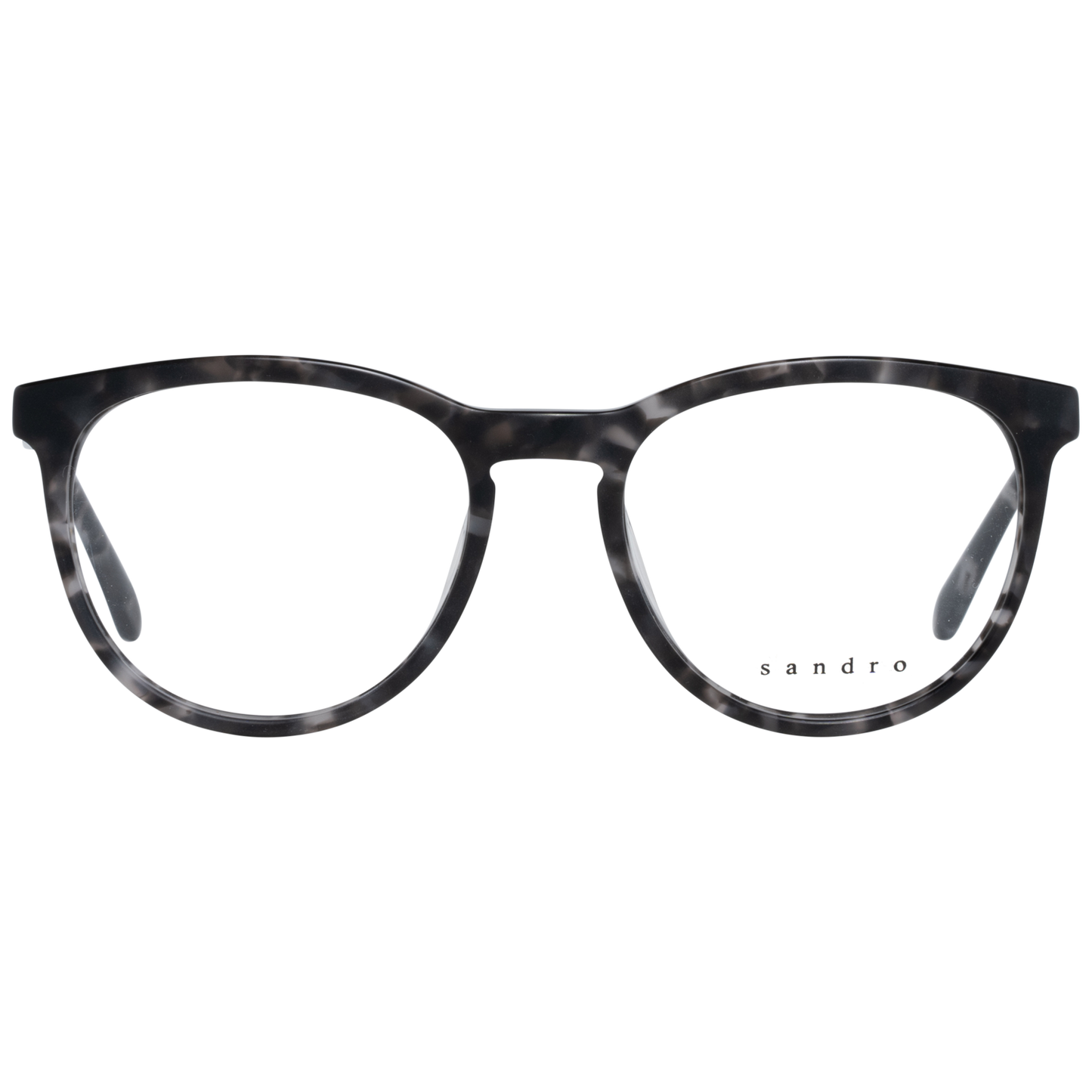 Sandro Gray Men’s Optical Frames – Square Full-Rim Design