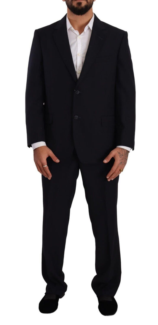 - Elegant Black Two-Piece Suit Ensemble