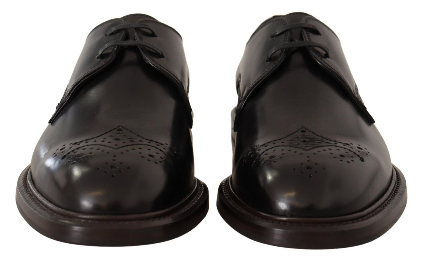 - Elegant Black Derby Dress Shoes