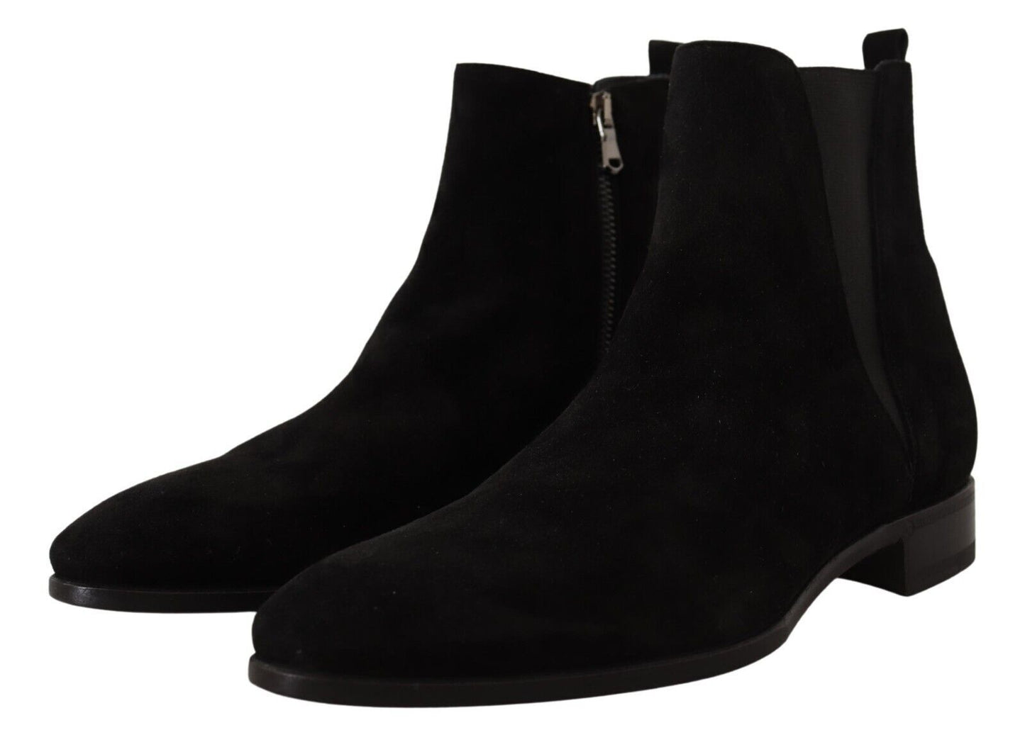 - Elegant Suede Leather Chelsea Boots