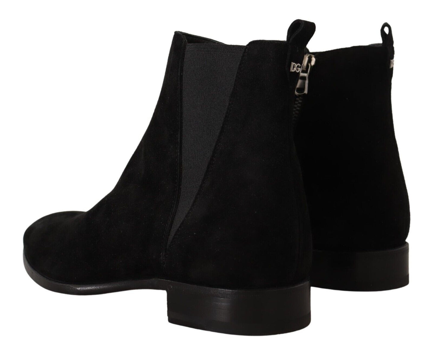 - Elegant Suede Leather Chelsea Boots