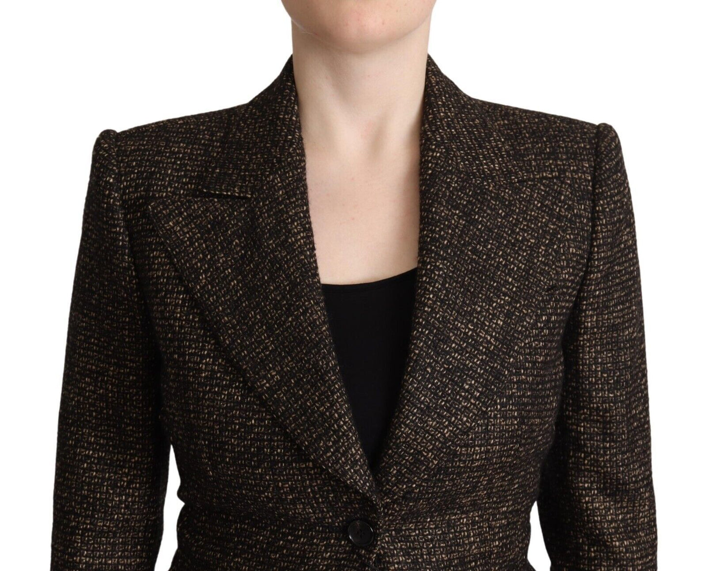 - Chic Wool Blend Suit Set
