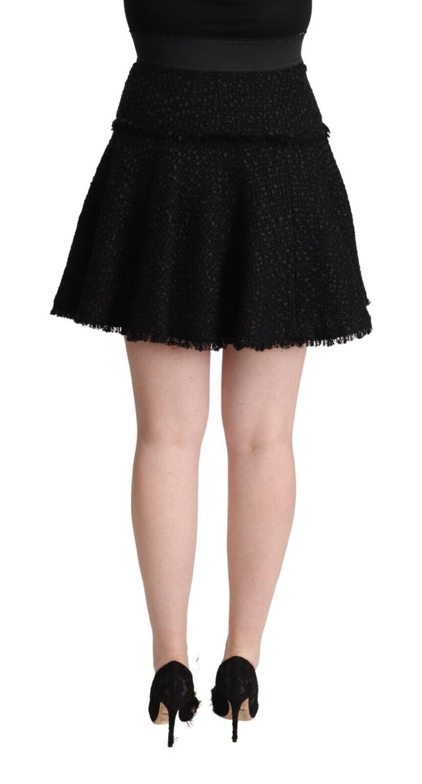 - Elegant Knitted A-Line Mini Skirt