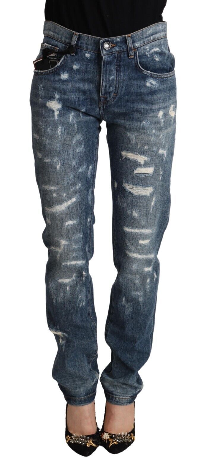 - Elegant Skinny Denim Jeans for the Modern Woman