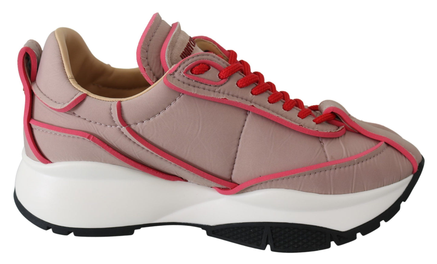 - Ballet Pink Padded Sneakers