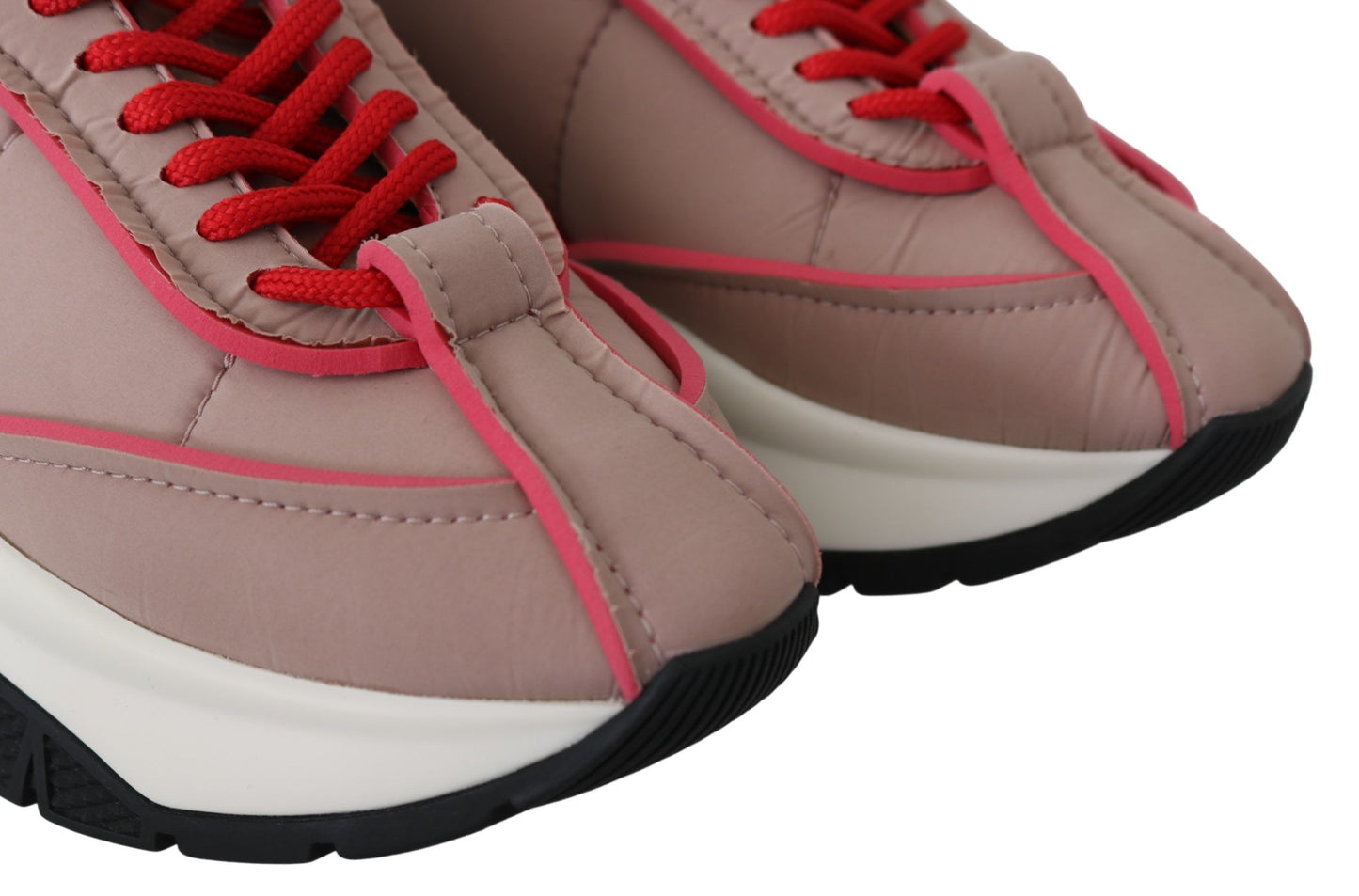 - Ballet Pink Padded Sneakers