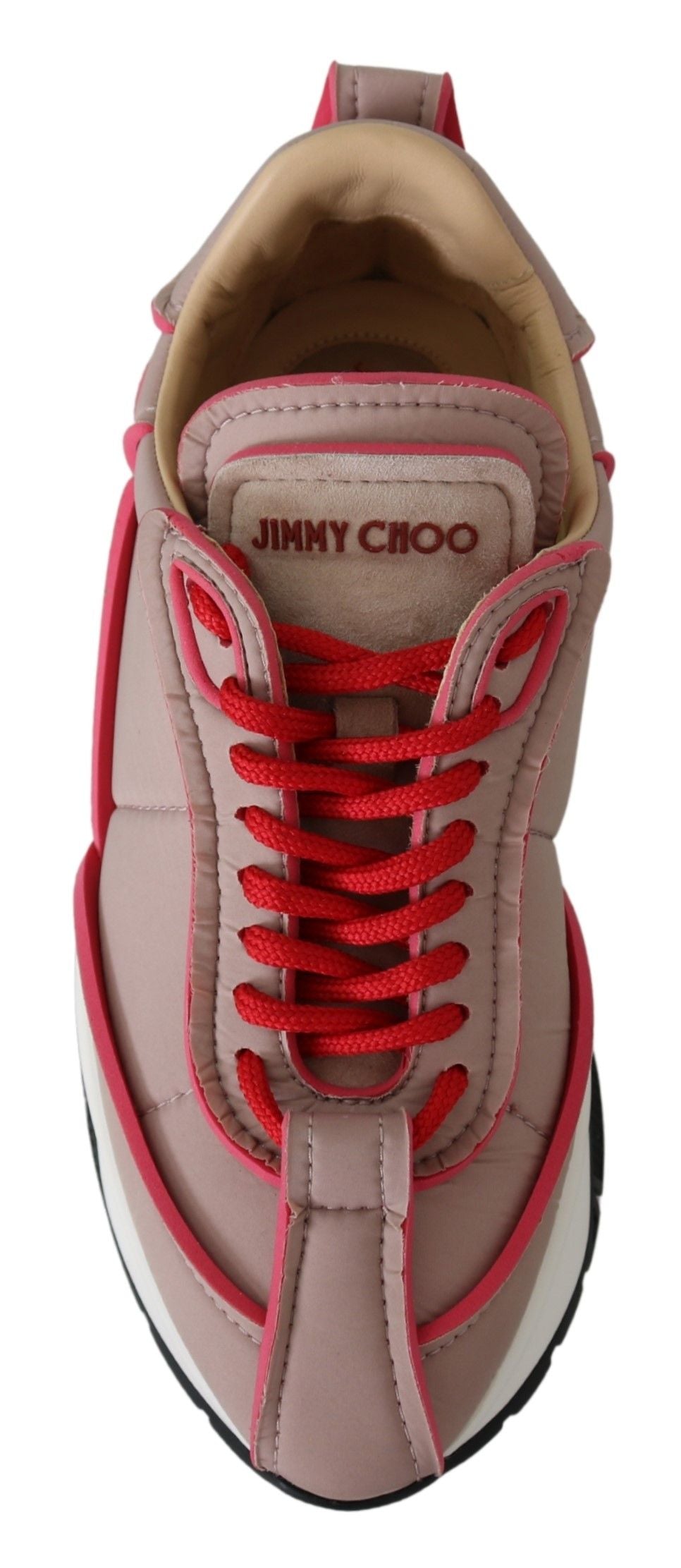 - Ballet Pink Padded Sneakers