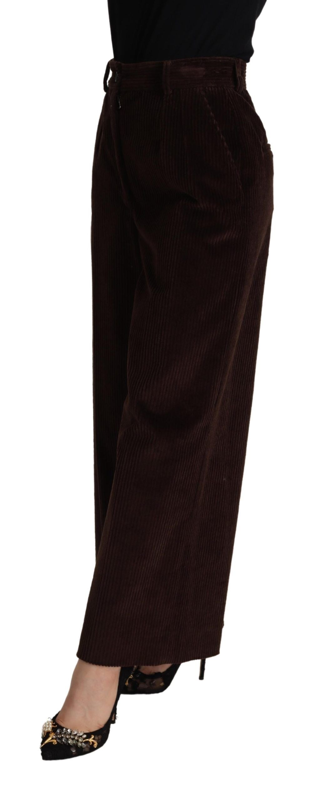 - Elegant High-Waisted Wide Leg Pants