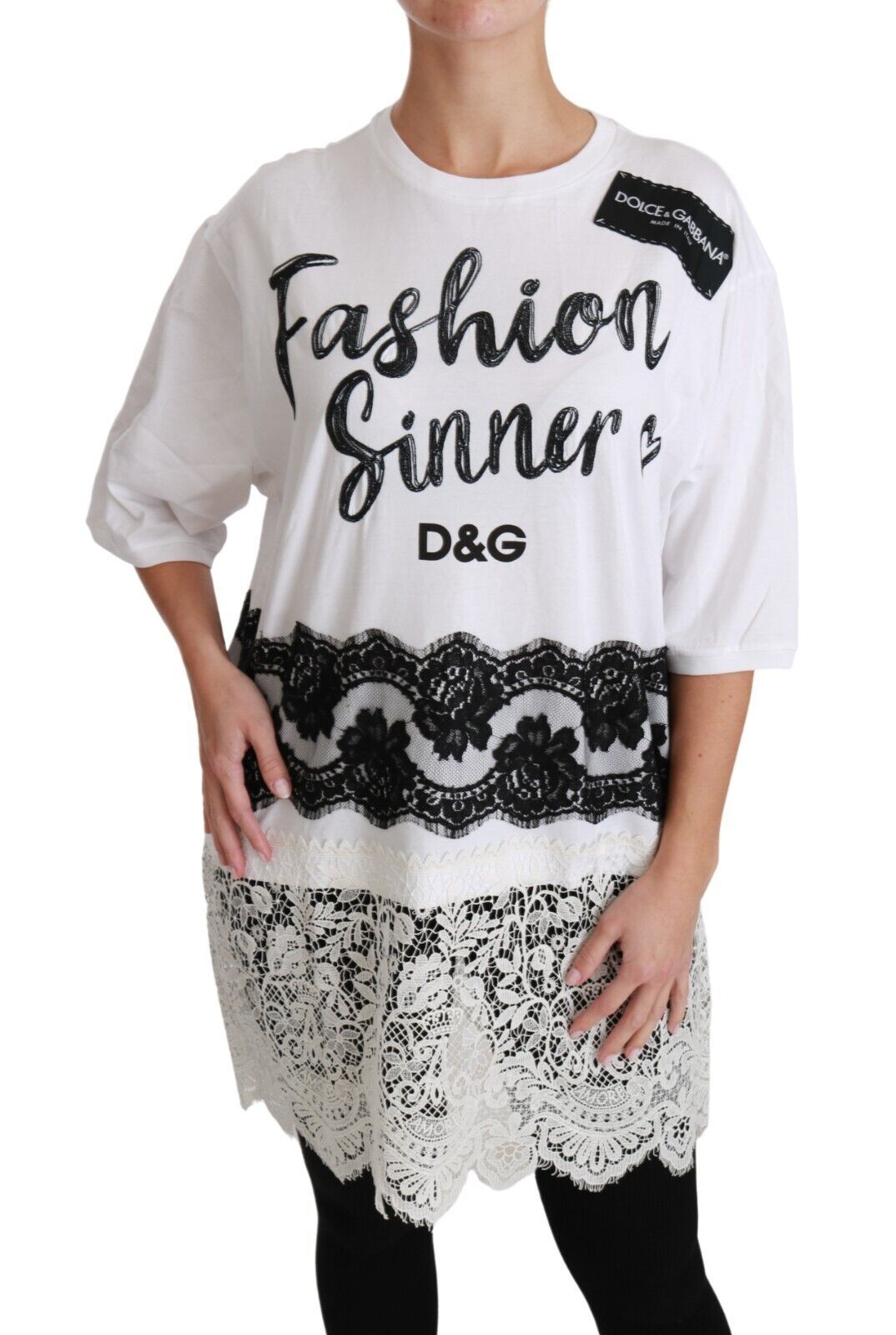 - Chic DG Fashion Sinners Oversized Tee