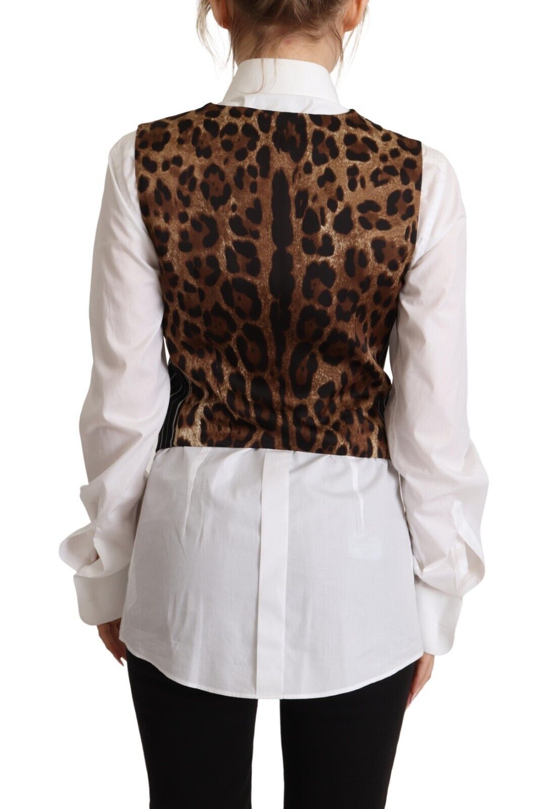 - Elegant V-Neck Sleeveless Wool-Blend Vest