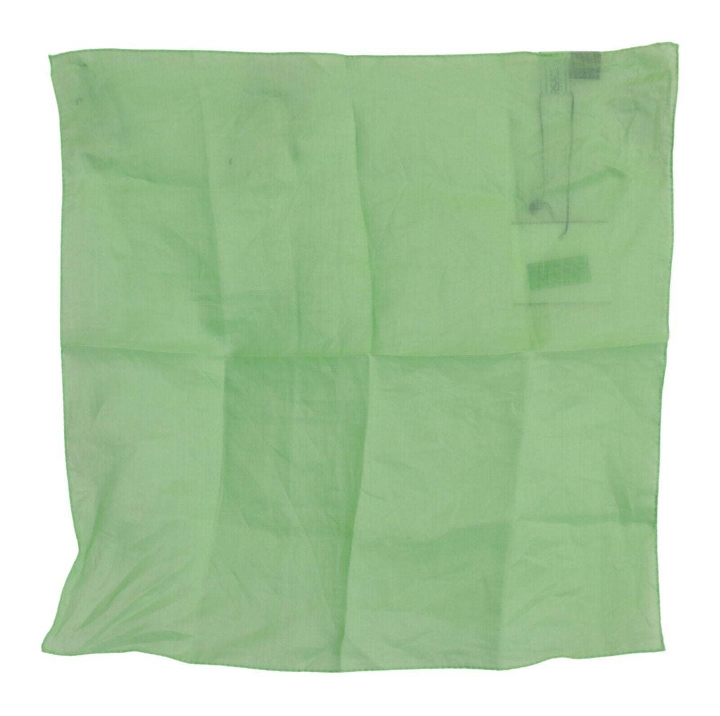 - Elegant Apple Green Linen Scarf