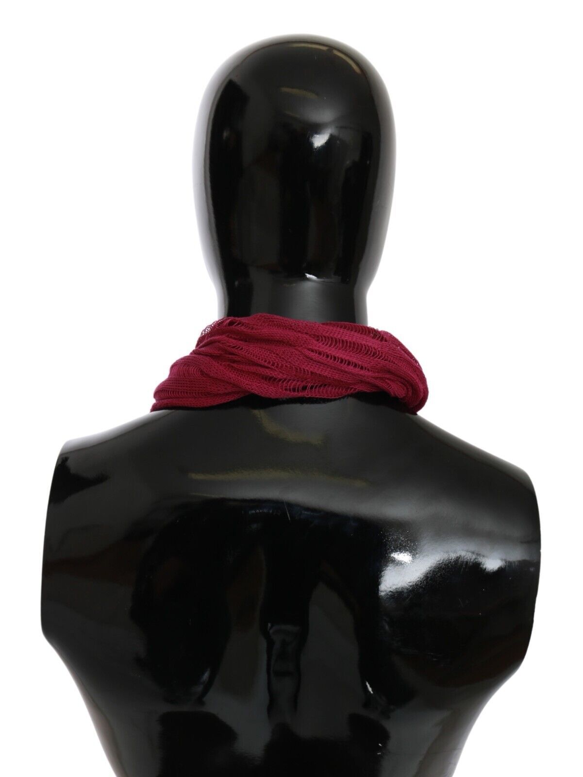 - Bordeaux Elegance Foulard Shawl Scarf