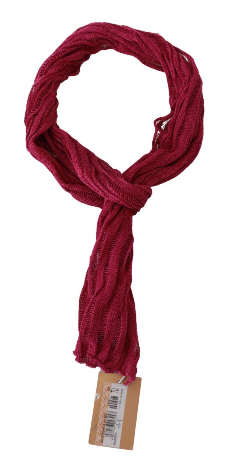 John Galliano Bordeaux Shawl Scarf