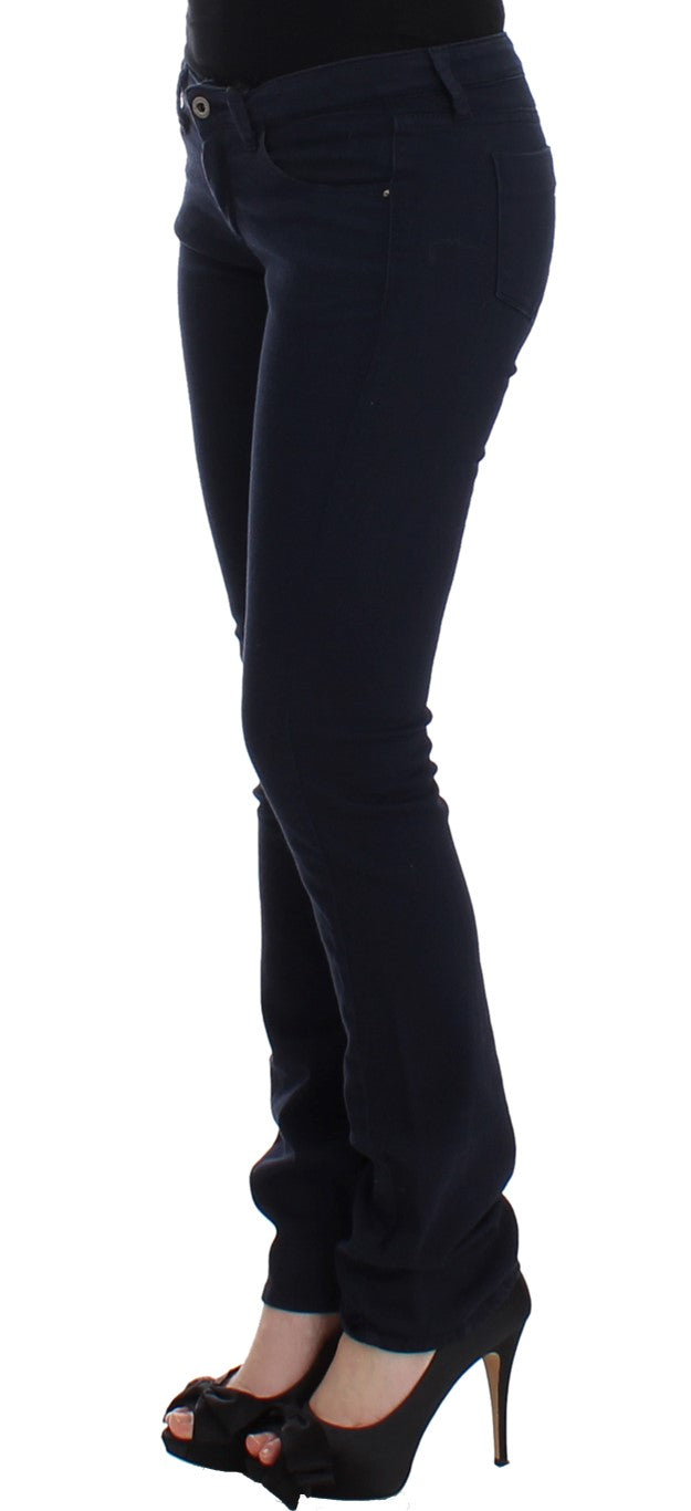 - Chic Blue Straight Leg Denim Delight