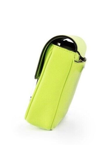 - The J Marc Green Glow Smooth Leather Shoulder Crossbody Handbag