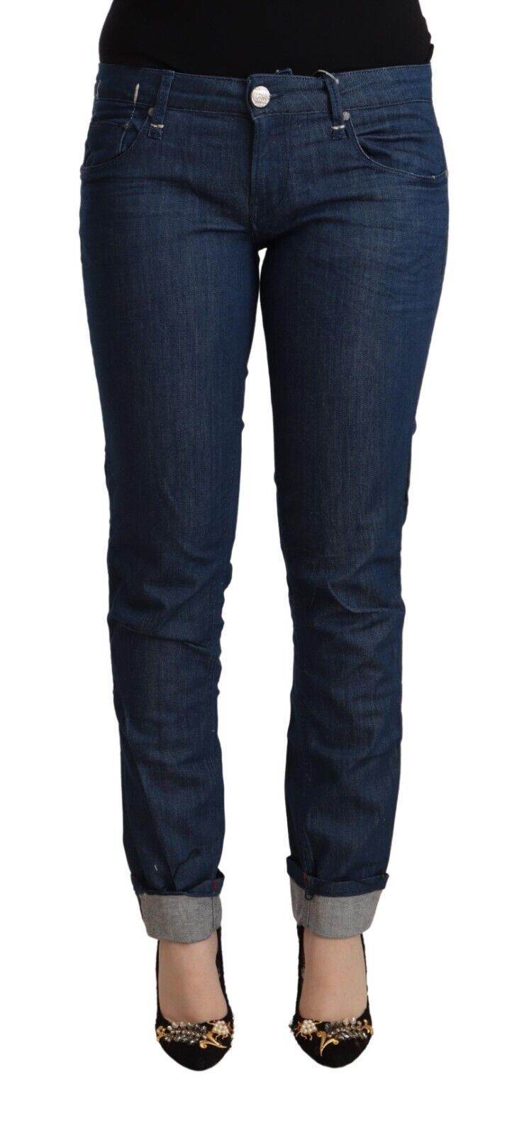 - Sleek Low Waist Skinny Denim