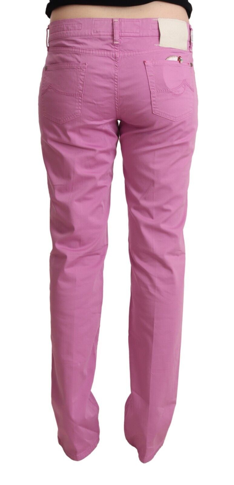 Jacob Cohen Tapered Pink Denim Jeans