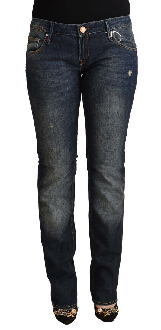 - Chic Low Waist Skinny Denim Jeans