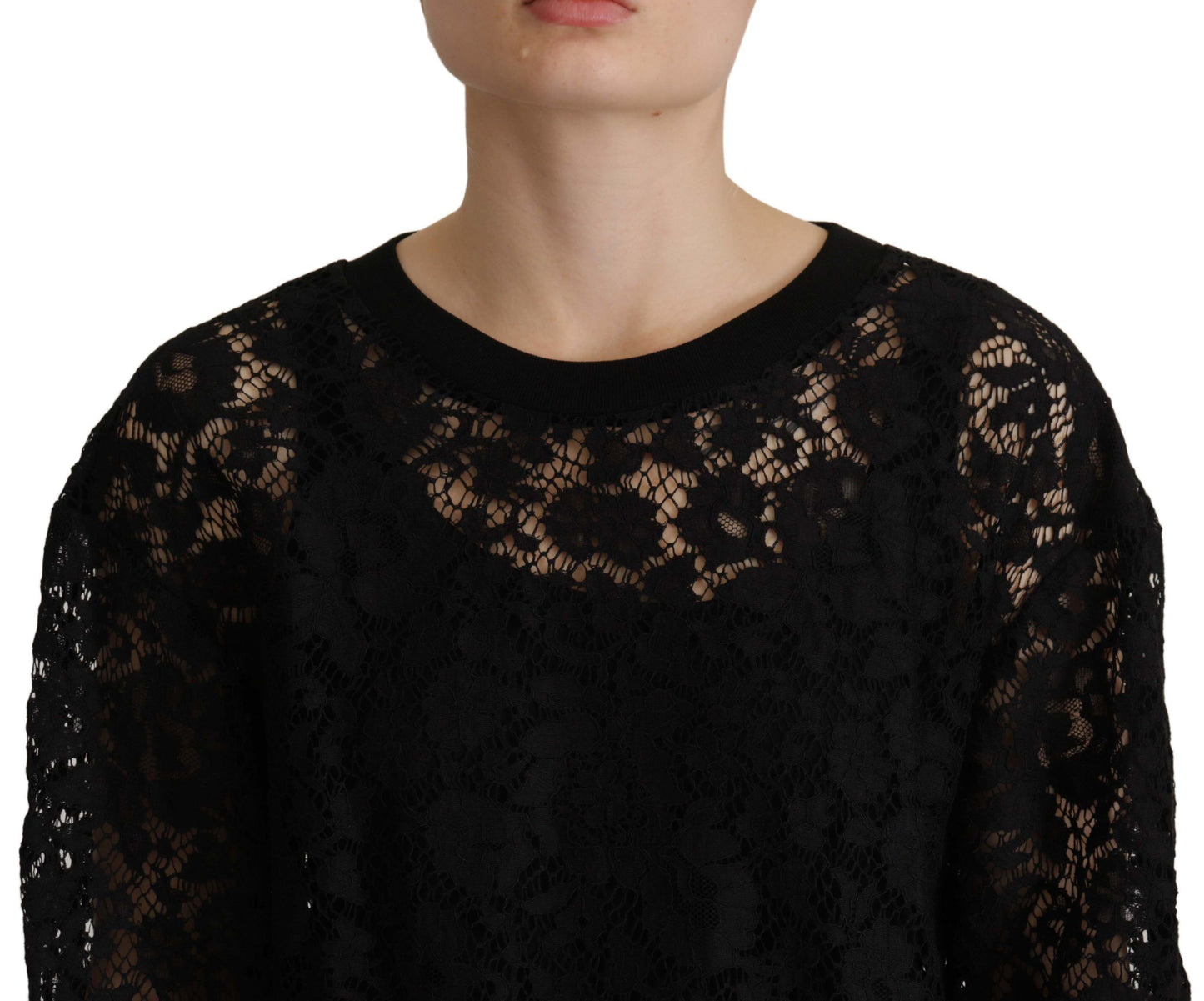 - Elegant Black Long Sleeve Blouse Top