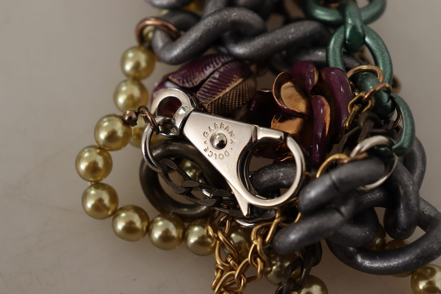 Sicilian Elegance Gold-Tone Statement Necklace by Dolce & Gabbana