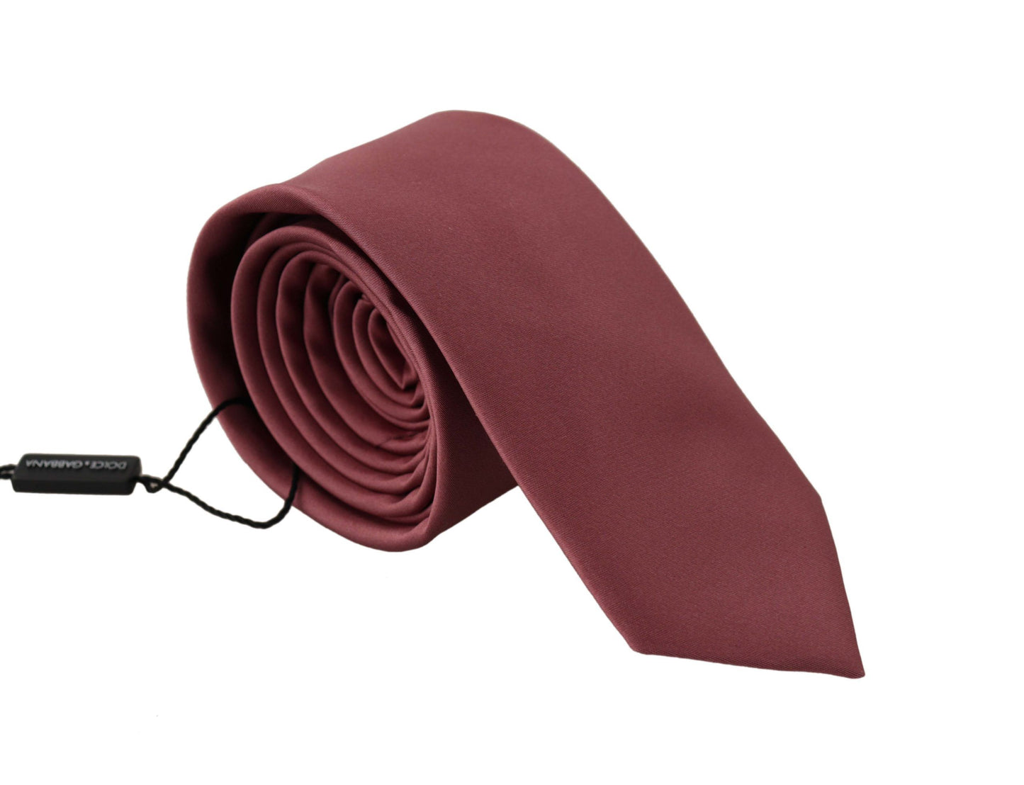 - Elegant Pink Silk Bow Tie