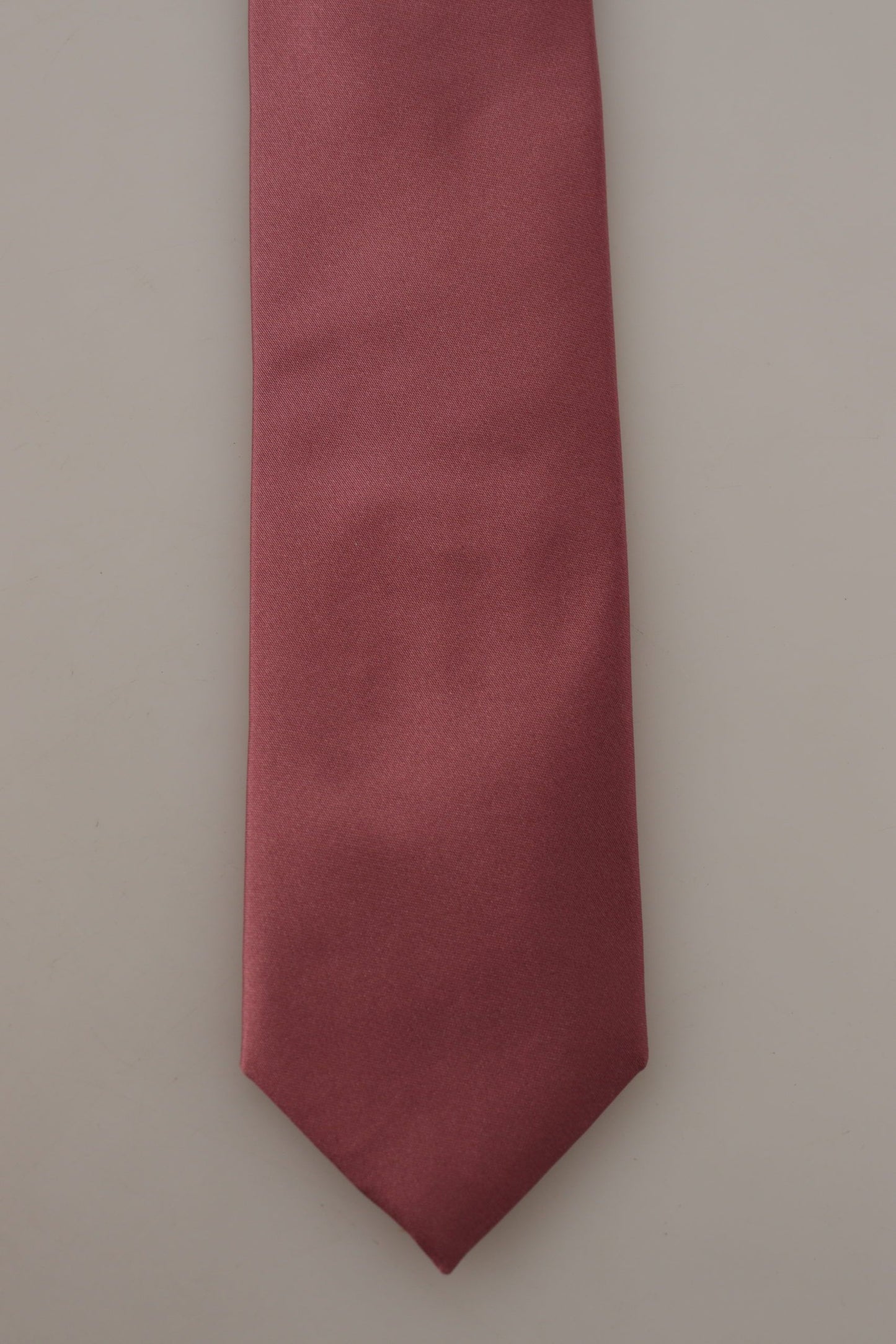 - Elegant Pink Silk Bow Tie