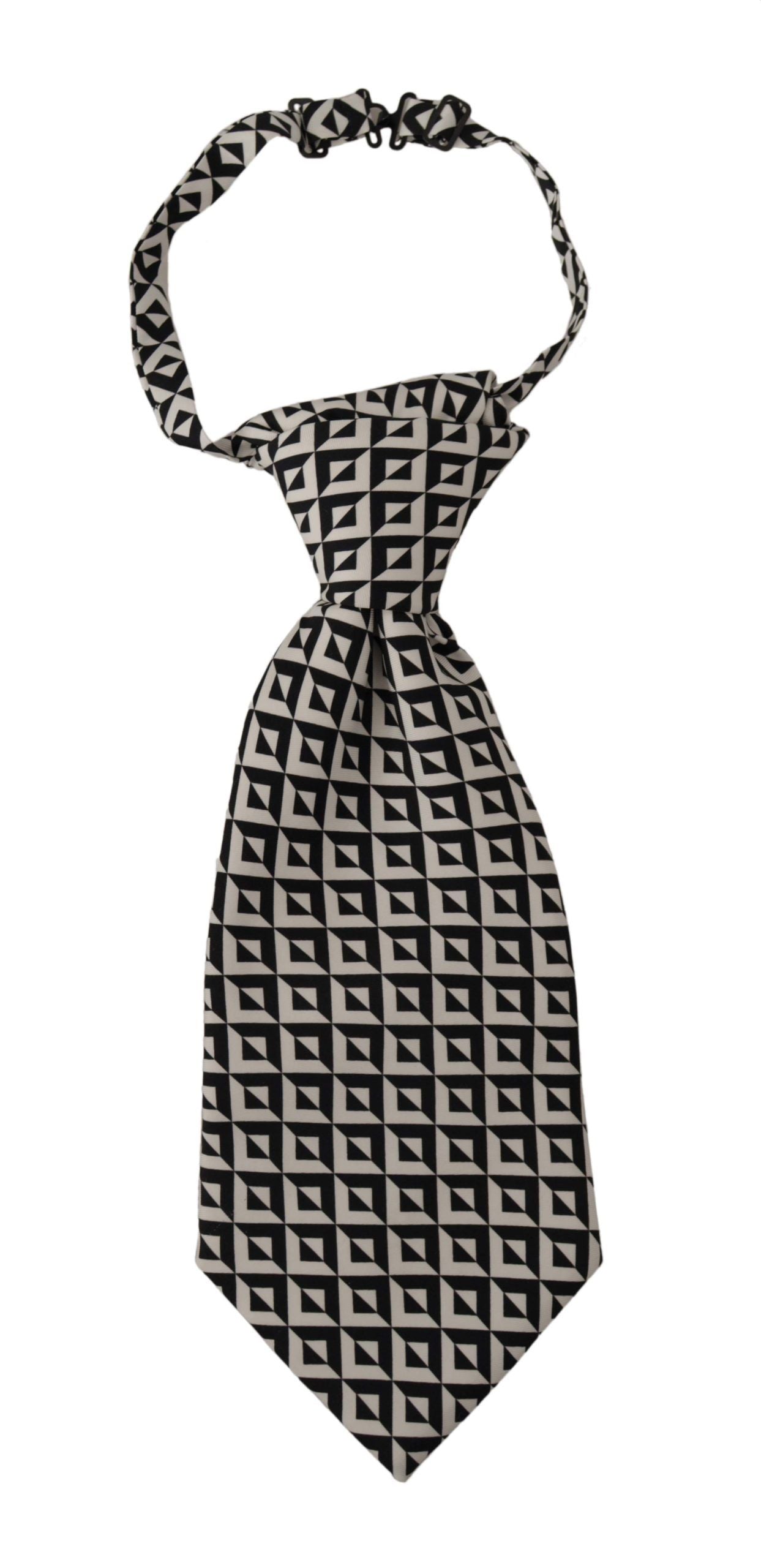- Elegant Silk Black Tie for the Dapper Gentleman