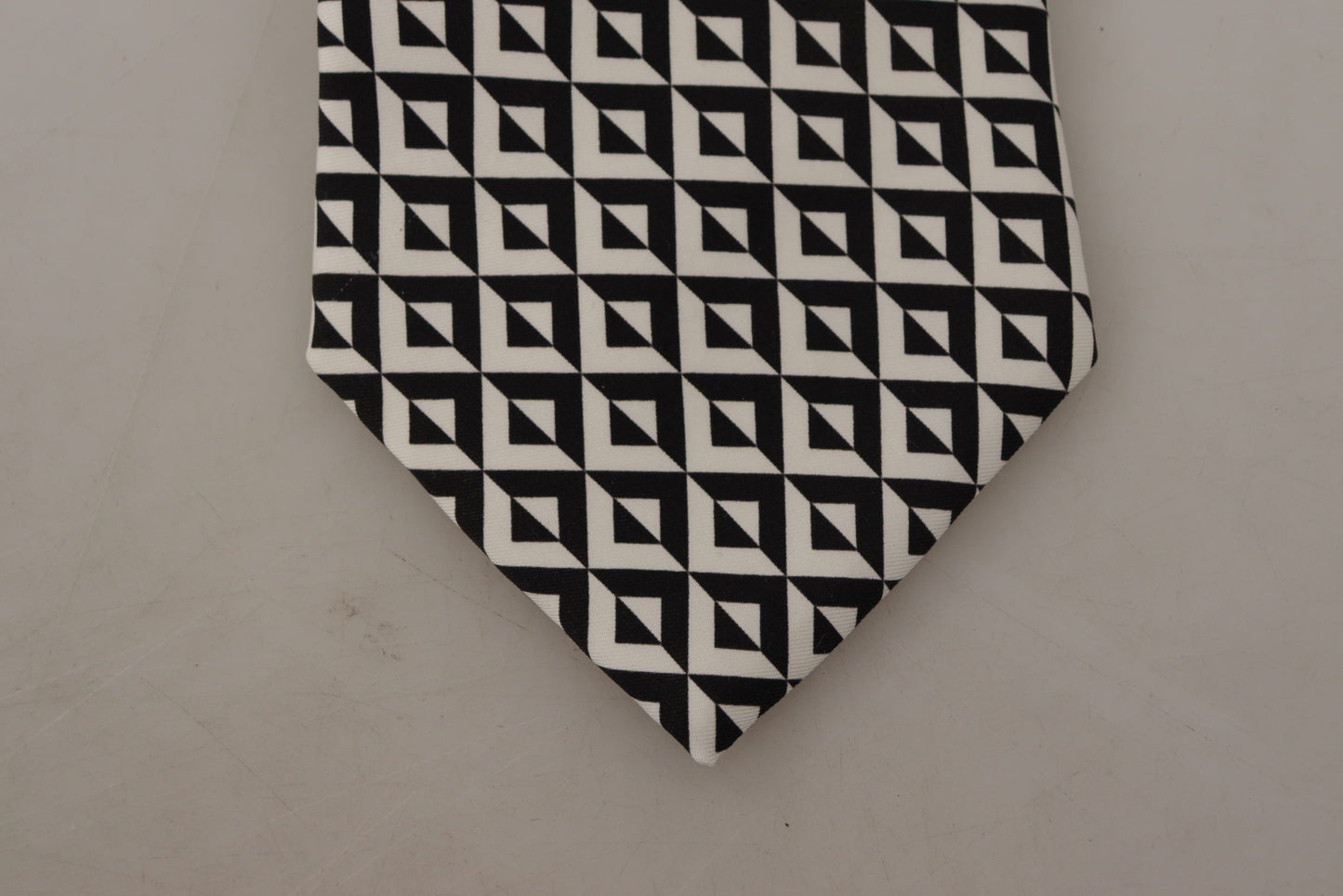 Elegant Silk Black Tie by Dolce & Gabbana