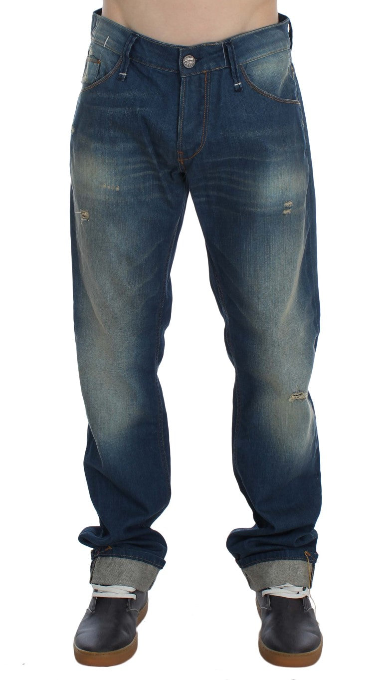 - Chic Baggy Low Fit Denim Delight