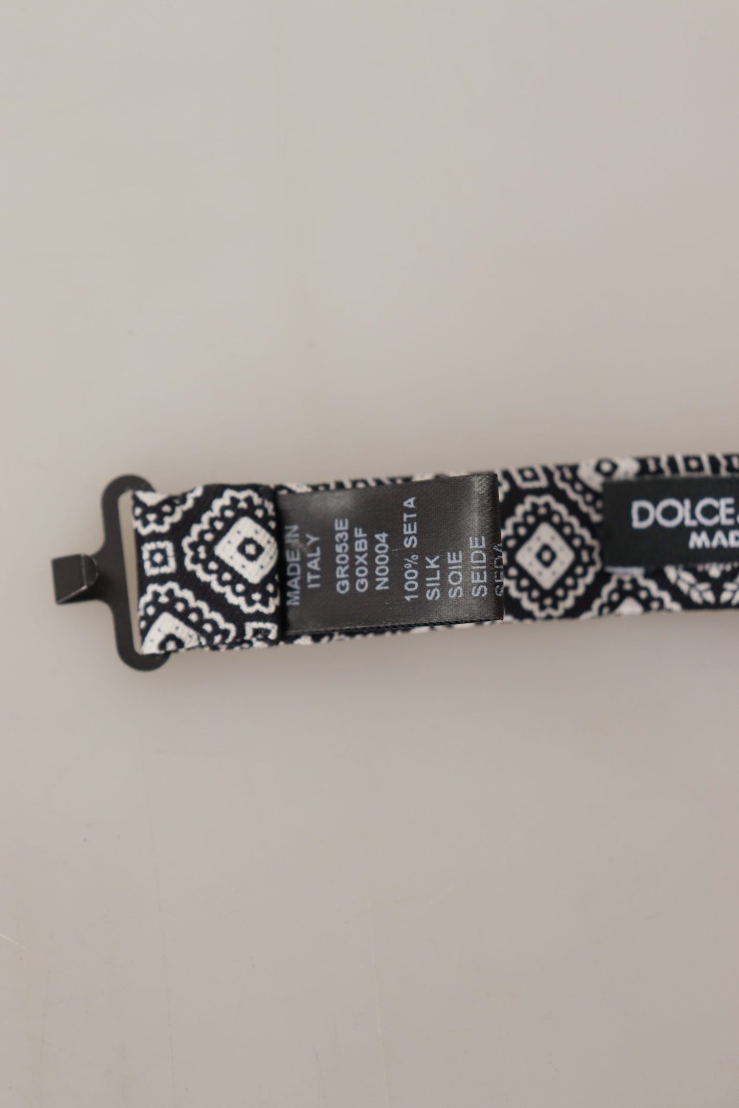 - Elegant Silk Black Bow Tie