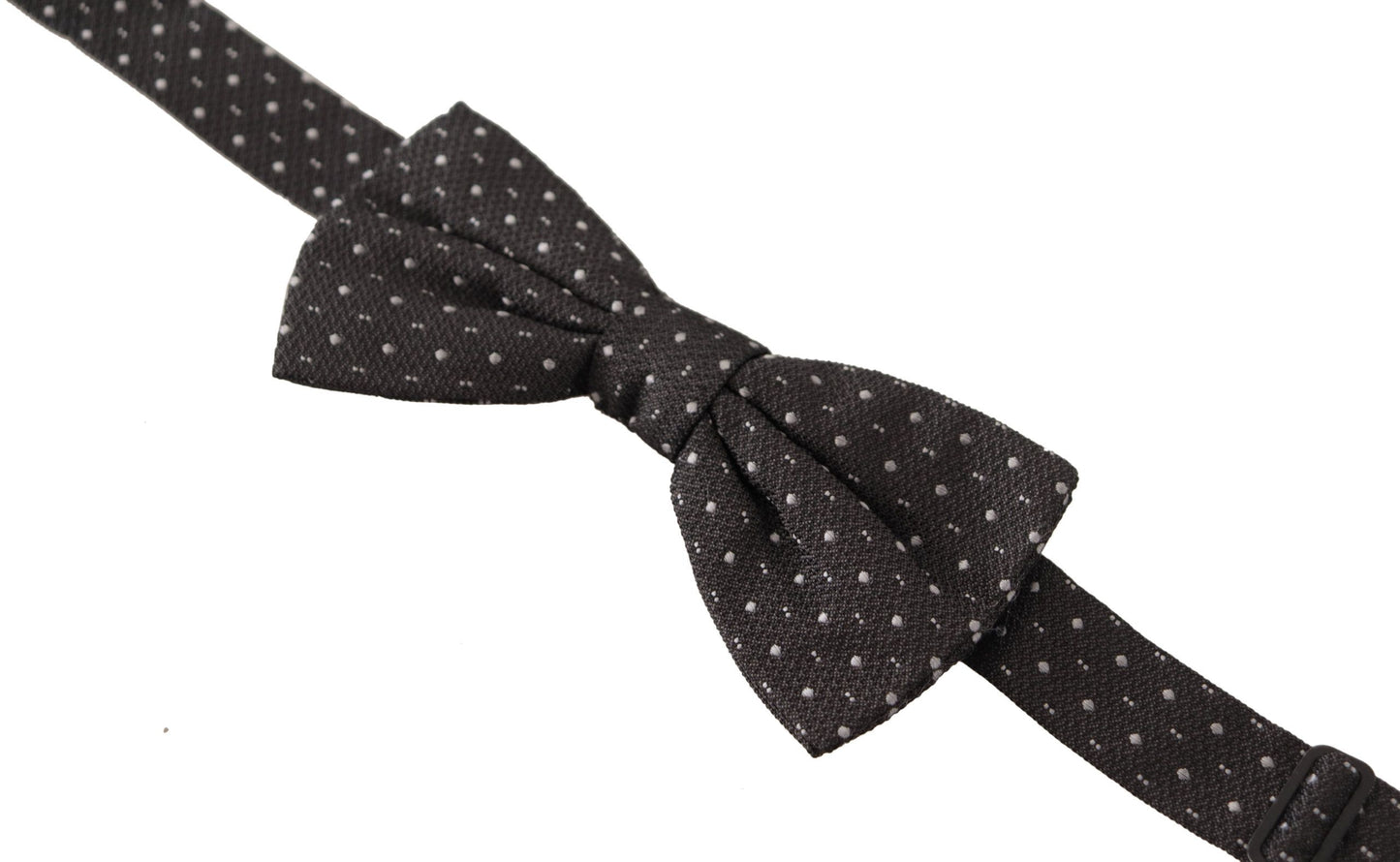 - Elegant Polka Dot Silk Bow Tie