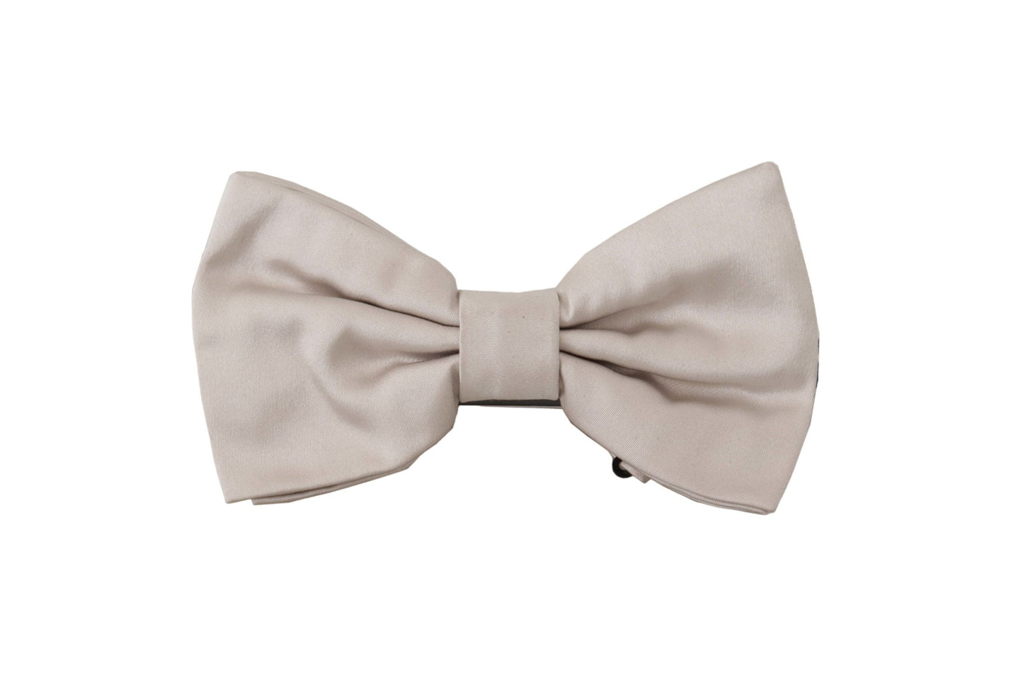 - Exquisite Silk Gray Bow Tie