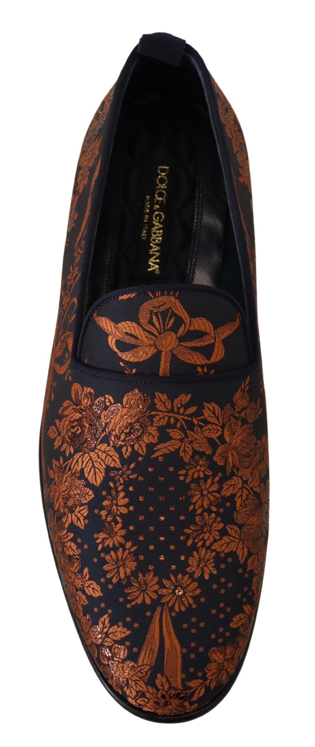 - Elegant Floral Slip-On Loafers
