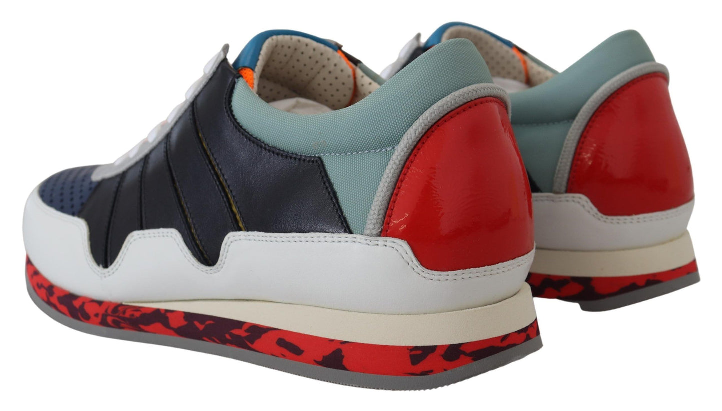 - Elegant Multicolor Low Top Sneakers