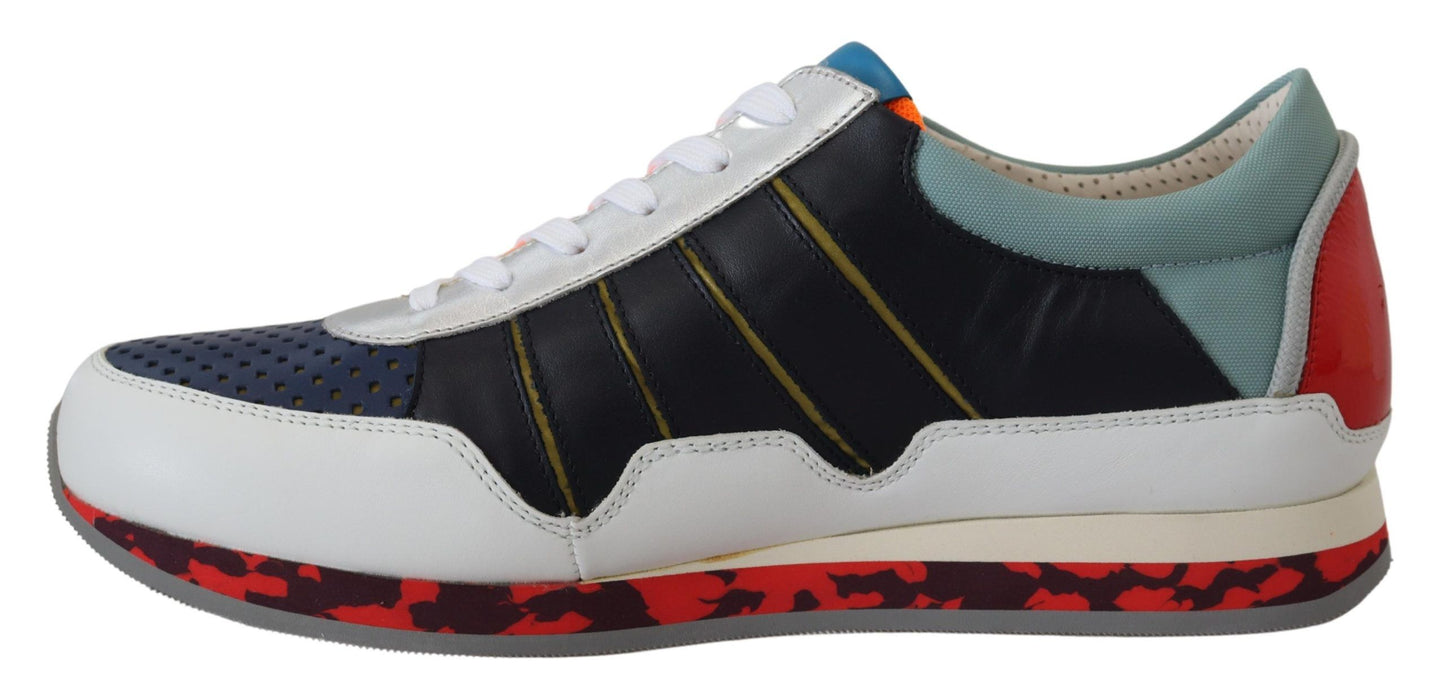 - Elegant Multicolor Low Top Sneakers