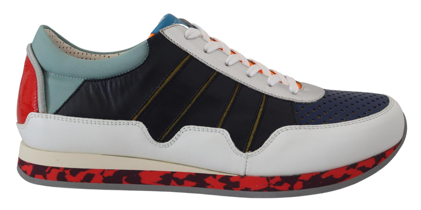 - Elegant Multicolor Low Top Sneakers