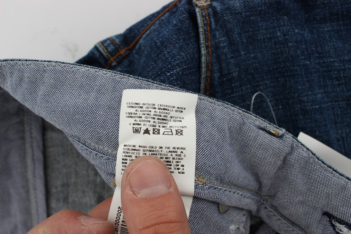 - Chic Baggy Loose Fit Blue Jeans for Men