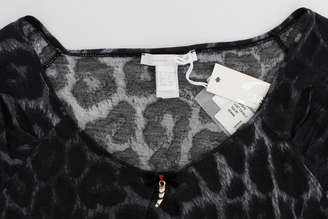 - Chic Leopard Modal Top by Cavalli