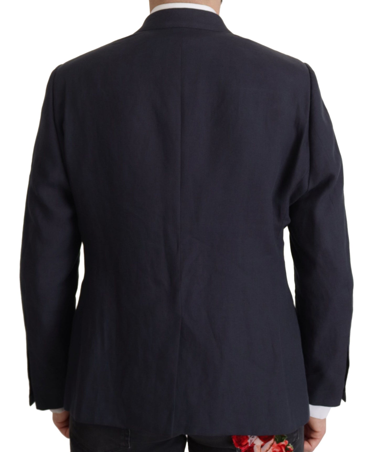 - Elegant Linen Single Breasted Blazer