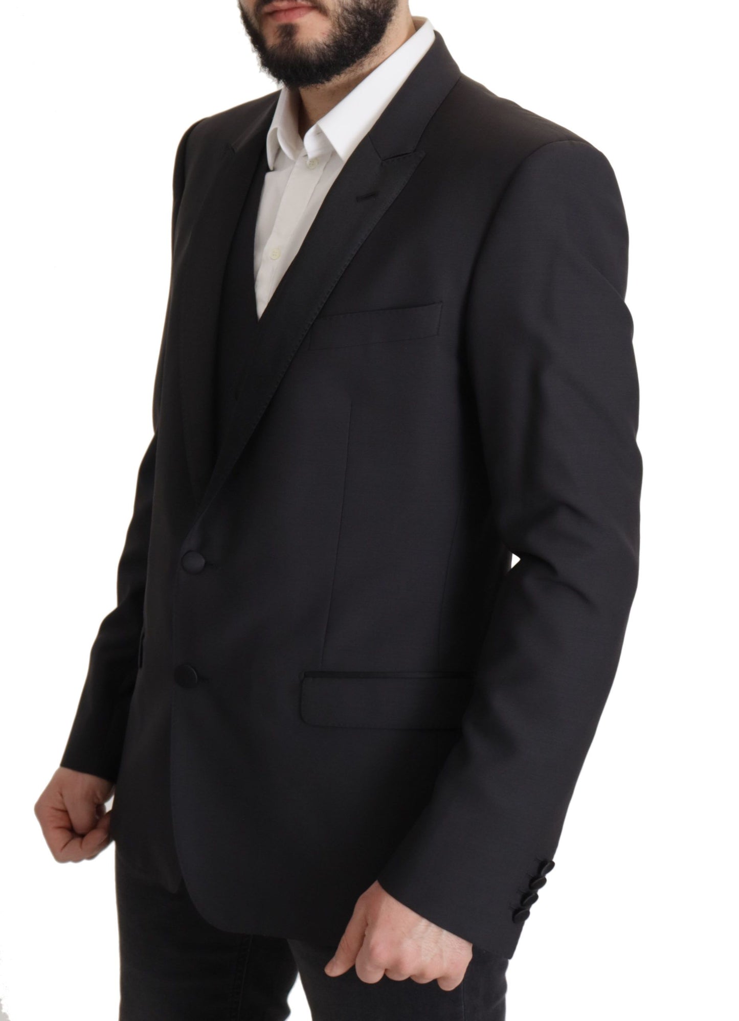 - Elegant Dark Blue Martini Two-Piece Blazer