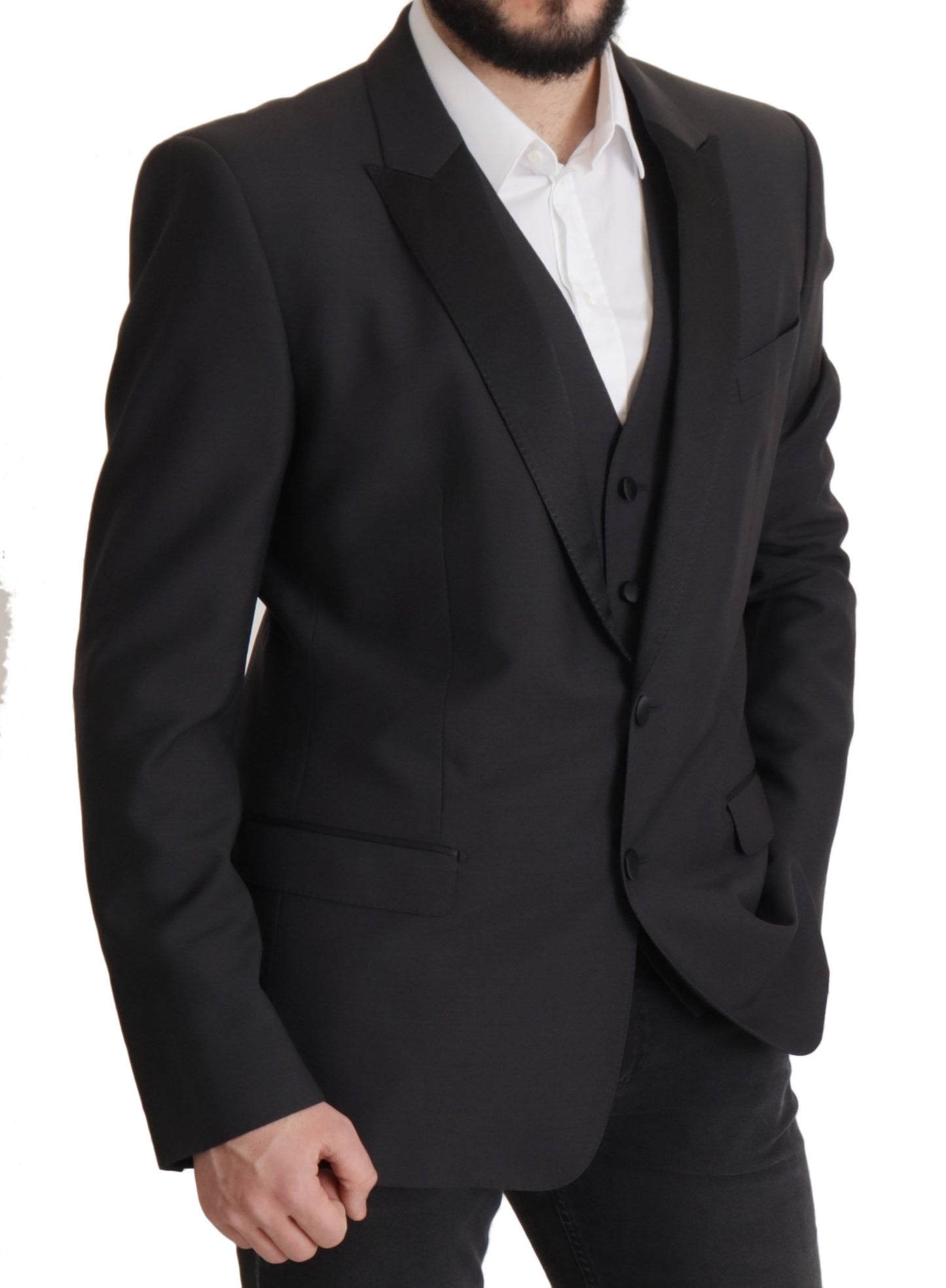 - Elegant Dark Blue Martini Two-Piece Blazer