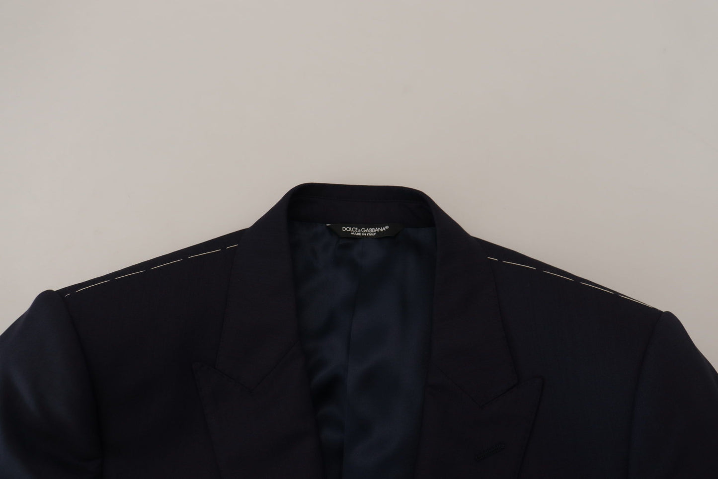 - Elegant Single Breasted Wool Silk Blazer