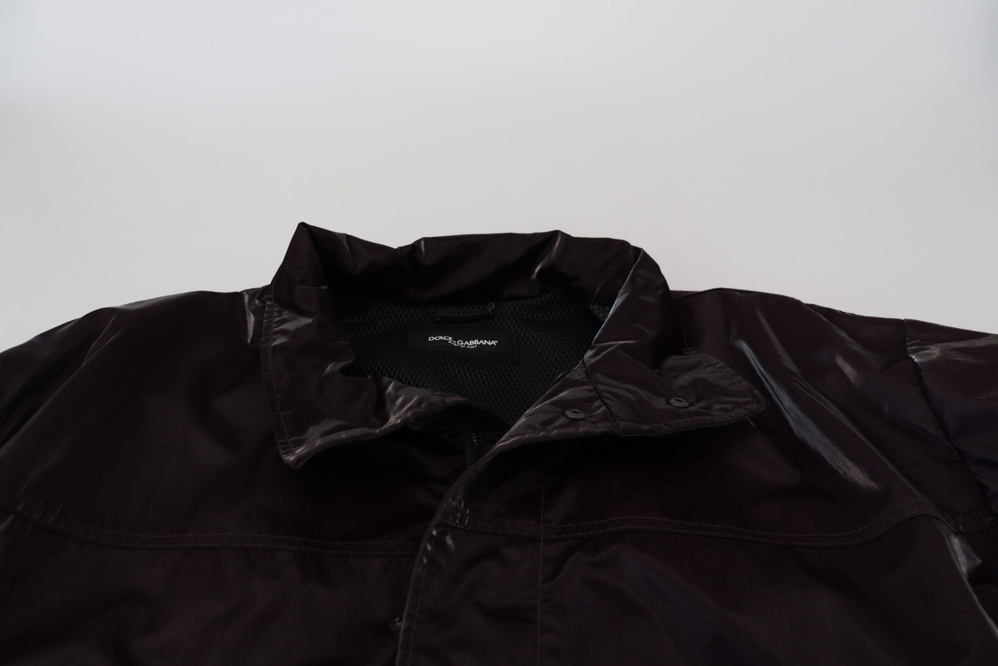 - Elegant Bordeaux Collared Jacket