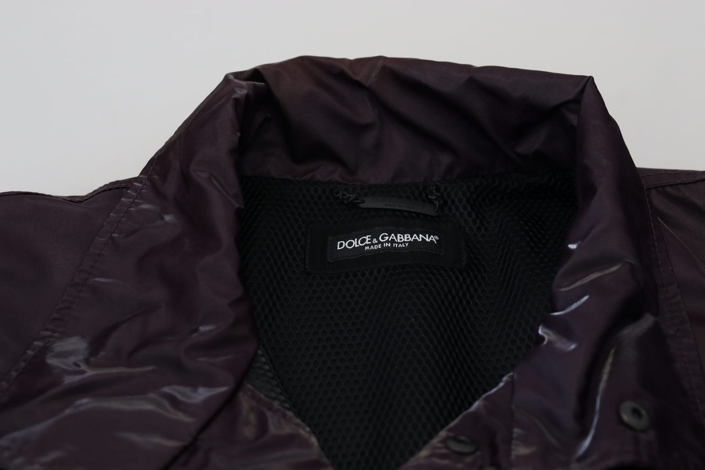 - Elegant Purple Biker Jacket